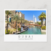 Texte personnalisé, Dubaï, Carte postale Émirats a (Devant)
