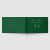 Texte personnalisé Emerald Gold Letters to the Bri (Complet)