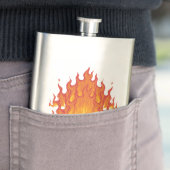 Texte personnalisé Flacon de pompier (En situation)