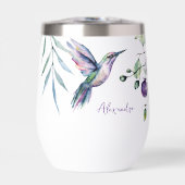 Texte personnalisé Floral Colibri (Avant)