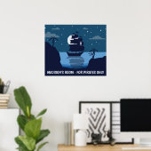 Texte personnalisé Poster d'expédition pirate (Bureau à domicile)