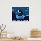 Texte personnalisé Poster d'expédition pirate (Cuisine)