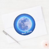 Texte personnalisé Sticker pour enfant Zodiac Canc (Enveloppe)
