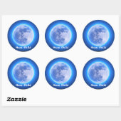 Texte personnalisé Sticker pour enfant Zodiac Canc (Feuille)