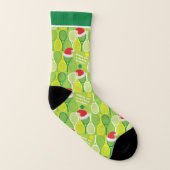 Texte personnalisé, 🎄 vert Jeu de Noël 🎾 tennis (Gauche intérieur)