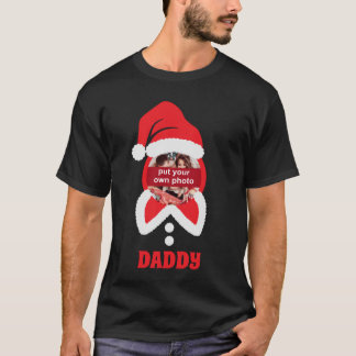 Texte photo personnalisé T-shirt Noël du Père Noël
