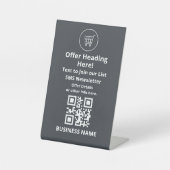 Texte pour rejoindre le panneau de code QR  (Recto)