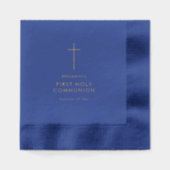 Texte simple Croix première sainte communion (Recto)