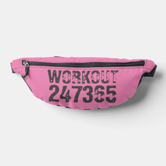 Texte usé et rayé Workout 247365 rose (Poser)