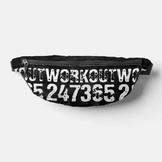 Texte usé et rayé Workout 247365 vintage (Poser)