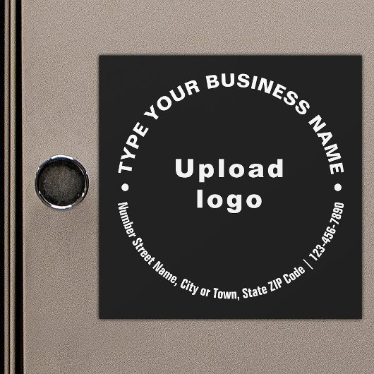 Textes d'affaires circulaires sur carte magnétique