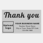 Textes de Merci d'entreprise sur Sticker Rectangle (Devant)