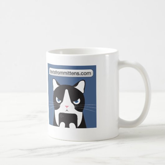 Textes de tasse de mitaines (Droite)