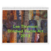 Textiel Art Calendar Kalender (Hoes)