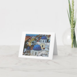 Textiel Art Greece Notecard Kaart