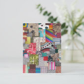 Textiel Briefkaart (Staand voorkant)