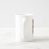 " textiel" | Chinese Mok met fijn bot (Achterkant)