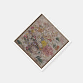  Textiel Cocktail Papieren servetten (Hoek)