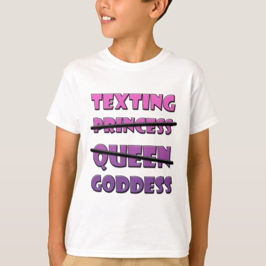 Textiel Goddess T-shirt (Voorkant)