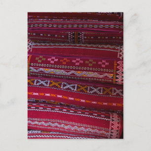 Textiel Kussen Patronen Briefkaart
