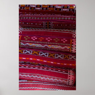 Textiel Kussen Patronen Poster
