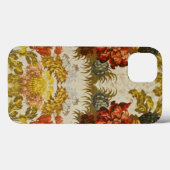 Textiel met een herhalend bloempatroon Case-Mate iPhone case (Achterkant (horizontaal))