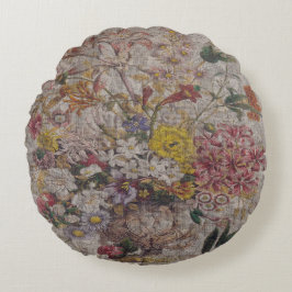  Textiel Rond Sierkussen (16") Rond Kussen