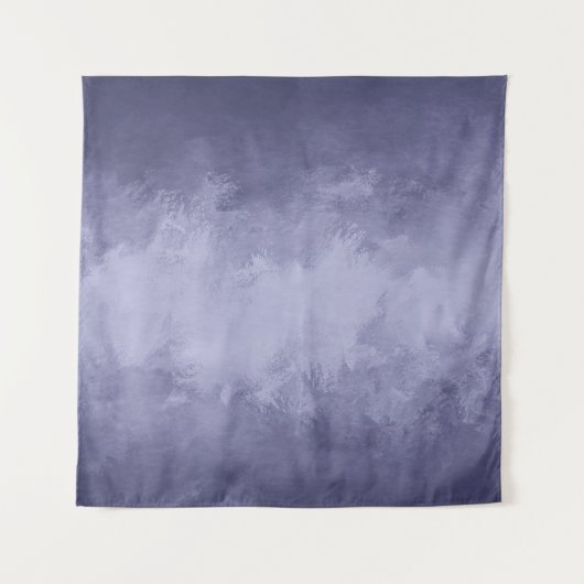 Textiel seleniumblauw acryl wandkleed (Voorkant)
