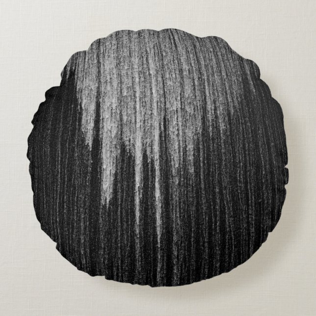 Textielachtergrond Rond Kussen (Voorkant)