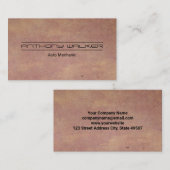 Textielachtergrond Visitekaartje (Voorkant / Achterkant)