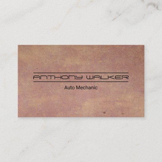 Textielachtergrond Visitekaartje (Voorkant)