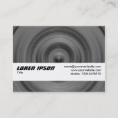 Textielband - Fast Car 2 Visitekaartje (Achterkant)