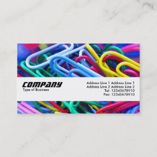 Textielband - Project Paperclip Visitekaartje