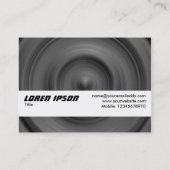 Textielband - Snelle auto Visitekaartje (Achterkant)