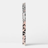 Textielluipaard: bloemenkettingpatroon. Case-Mate iPhone case (Achterkant / Rechts)