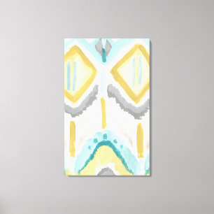 Textielonderdruk II Canvas Afdruk