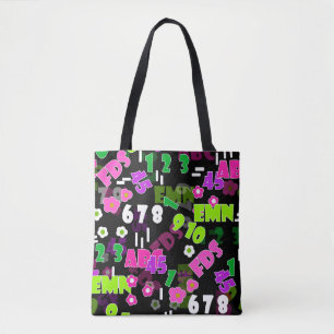 Textielonderwijs wiskunde natuurkunde studeren sch draagtas
