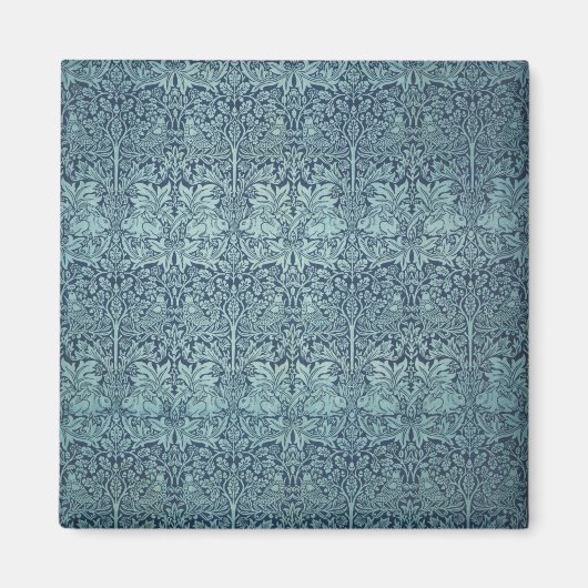 textielpatroon Brer Rabbit William Morris Magneet (Voorkant)