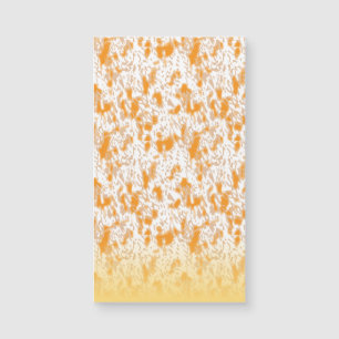 Textielpatroon met een levendig oranje en goud