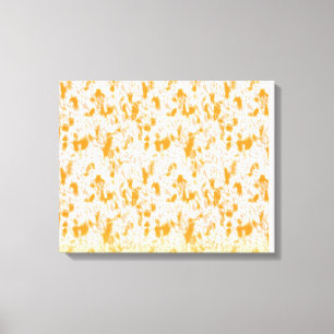 Textielpatroon met een levendig sinaasappel en gou canvas afdruk