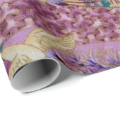 Textielweefsel met textiel cadeaupapier (Rol Hoek)