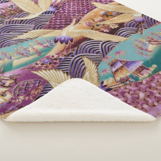 Textielweefsel met textiel sherpa deken (3/4)