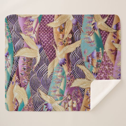 Textielweefsel met textiel sherpa deken (Voorkant (horizontaal))