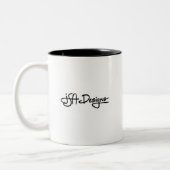 Textile Art Lighthouse Coffee Mug (Gauche)