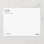 Textor Ball Briefkaart (Achterkant)