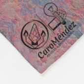 Textura #19 de obra Amanecer Fleece Deken (Hoek)