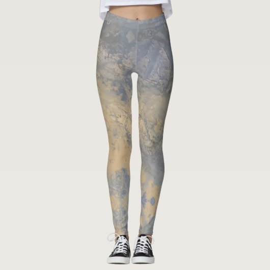 Textura #2 de obra La roca Leggings (Voorkant)