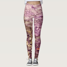 Textura #30 de obra Amanecer Leggings