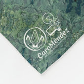 Textura #34 de obra Amanecer Fleece Deken (Hoek)