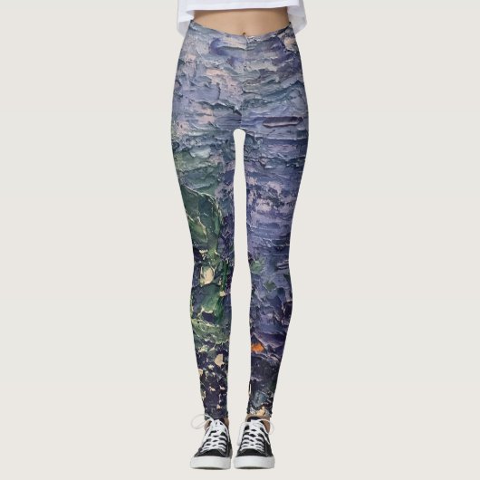 Textura #3 de obra Amanecer Leggings (Voorkant)